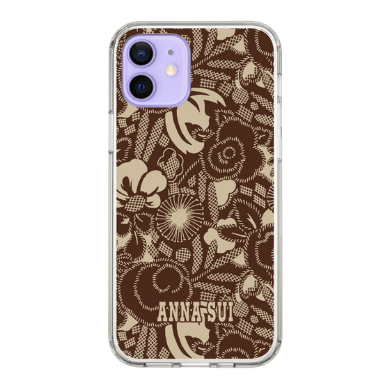 スリムプロテクションケース［ ANNA SUI - STITCHED FLORAL ］