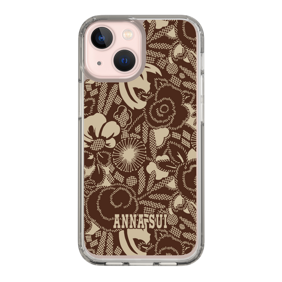 スリムプロテクションケース［ ANNA SUI - STITCHED FLORAL ］