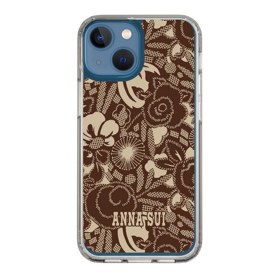 スリムプロテクションケース［ ANNA SUI - STITCHED FLORAL ］