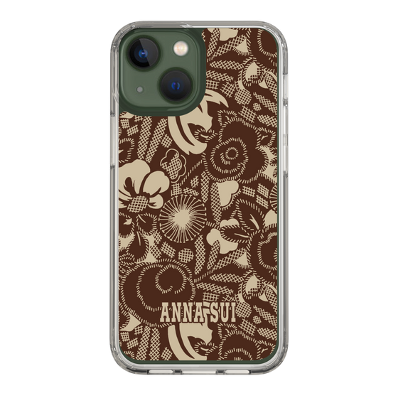 スリムプロテクションケース［ ANNA SUI - STITCHED FLORAL ］
