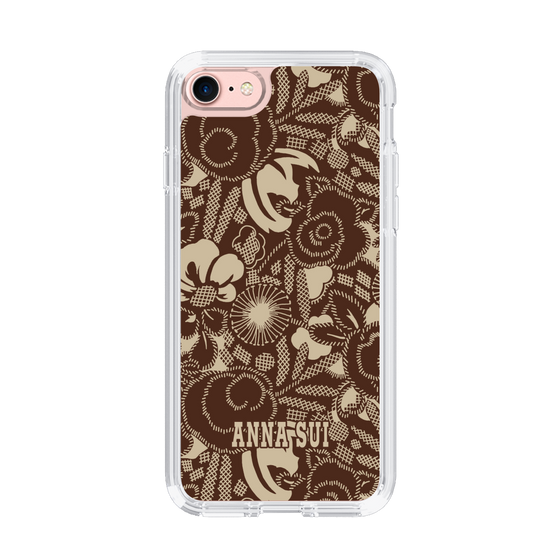 スリムプロテクションケース［ ANNA SUI - STITCHED FLORAL ］