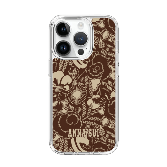 スリムプロテクションケース［ ANNA SUI - STITCHED FLORAL ］