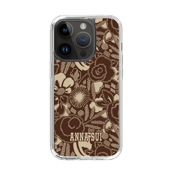 スリムプロテクションケース［ ANNA SUI - STITCHED FLORAL ］