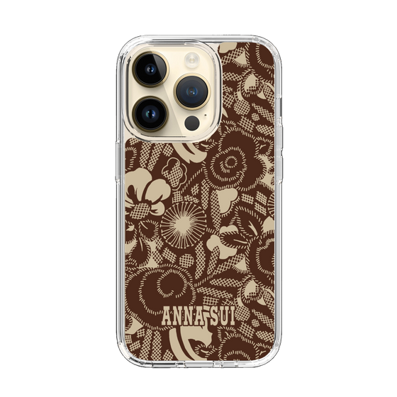 スリムプロテクションケース［ ANNA SUI - STITCHED FLORAL ］
