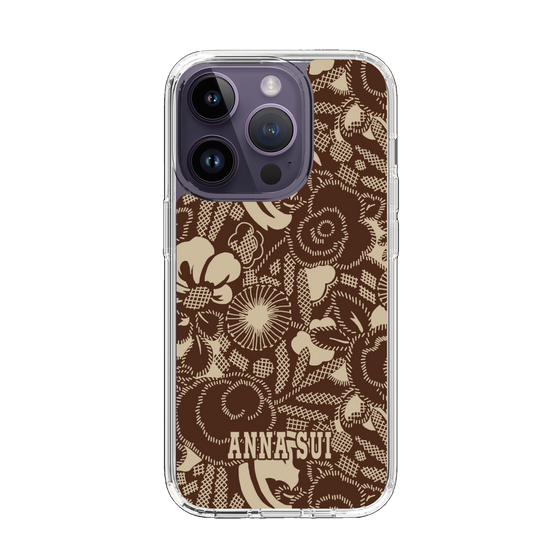 スリムプロテクションケース［ ANNA SUI - STITCHED FLORAL ］