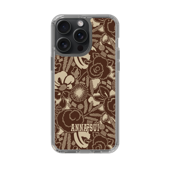 スリムプロテクションケース［ ANNA SUI - STITCHED FLORAL ］