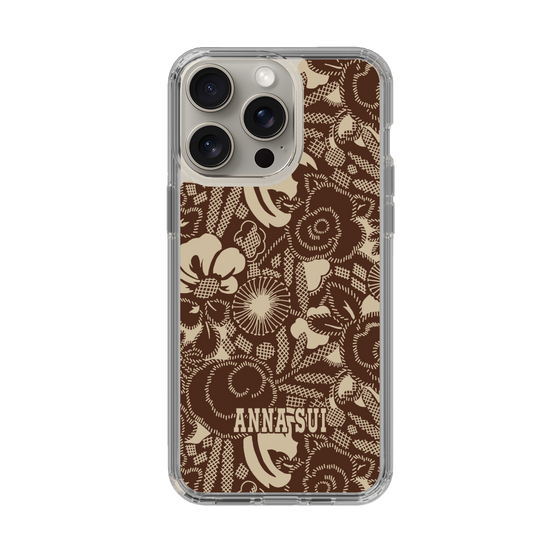 スリムプロテクションケース［ ANNA SUI - STITCHED FLORAL ］