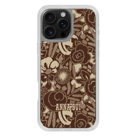 スリムプロテクションケース［ ANNA SUI - STITCHED FLORAL ］