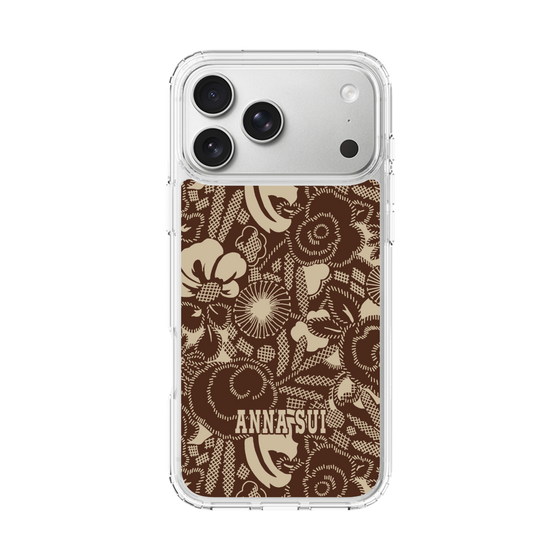 スリムプロテクションケース［ ANNA SUI - STITCHED FLORAL ］