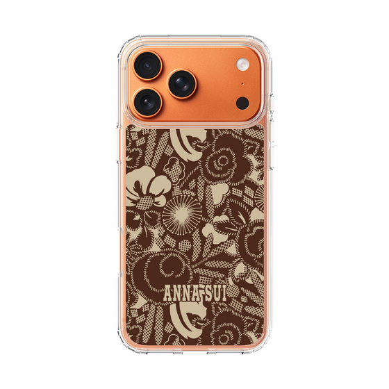 スリムプロテクションケース［ ANNA SUI - STITCHED FLORAL ］