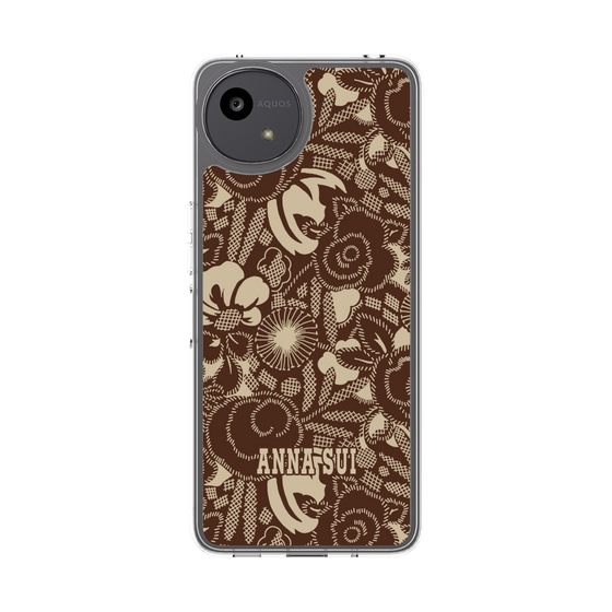 スリムプロテクションケース［ ANNA SUI - STITCHED FLORAL ］