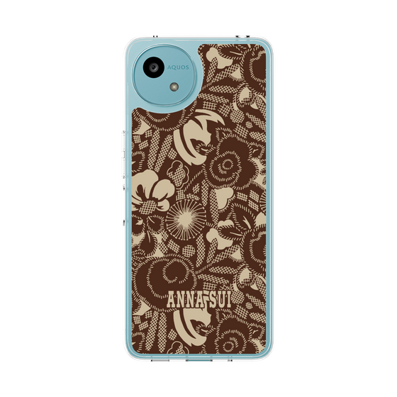 スリムプロテクションケース［ ANNA SUI - STITCHED FLORAL ］