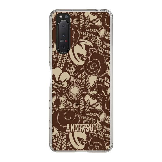 スリムプロテクションケース［ ANNA SUI - STITCHED FLORAL ］