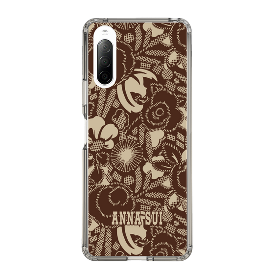 スリムプロテクションケース［ ANNA SUI - STITCHED FLORAL ］