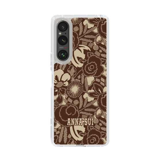 スリムプロテクションケース［ ANNA SUI - STITCHED FLORAL ］