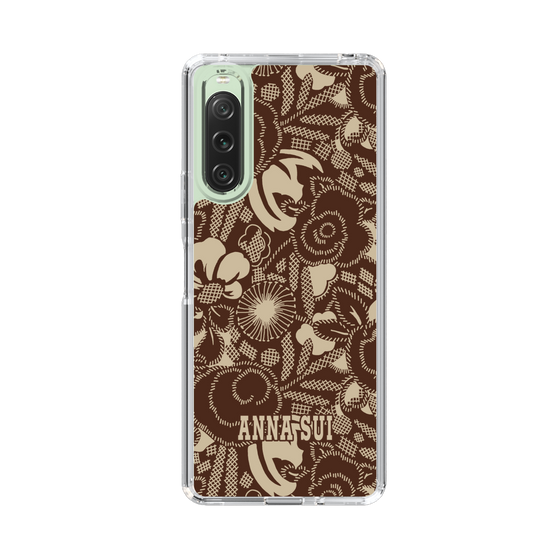スリムプロテクションケース［ ANNA SUI - STITCHED FLORAL ］