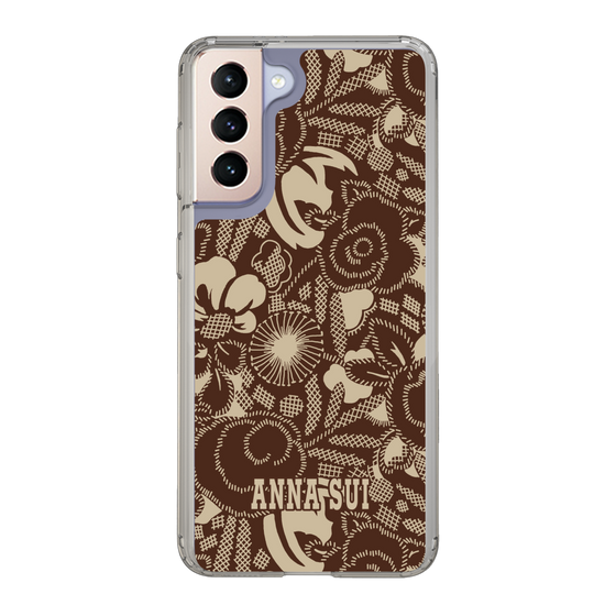 スリムプロテクションケース［ ANNA SUI - STITCHED FLORAL ］