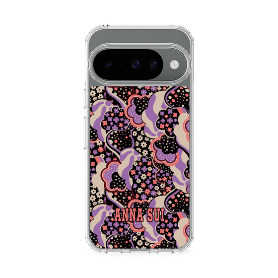 スリムプロテクションケース［ ANNA SUI - WAVY CLOUDS ］