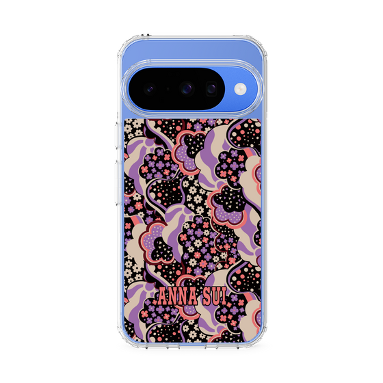 スリムプロテクションケース［ ANNA SUI - WAVY CLOUDS ］