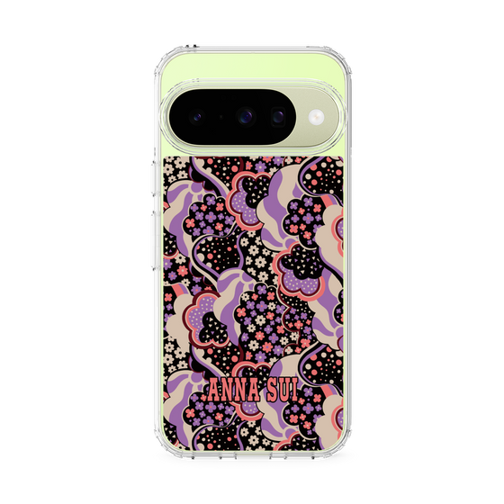 スリムプロテクションケース［ ANNA SUI - WAVY CLOUDS ］