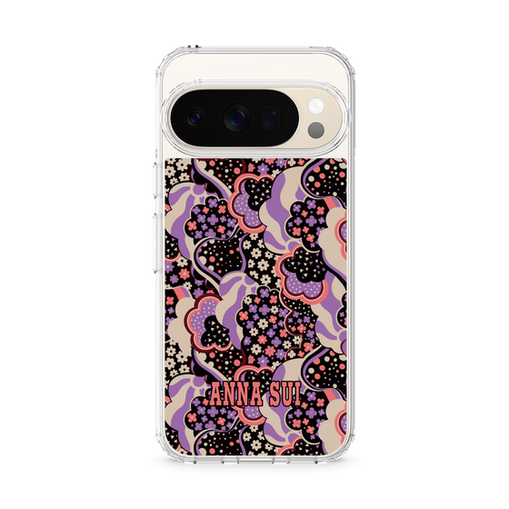 スリムプロテクションケース［ ANNA SUI - WAVY CLOUDS ］