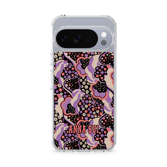 スリムプロテクションケース［ ANNA SUI - WAVY CLOUDS ］