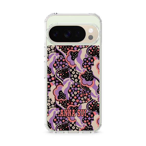 スリムプロテクションケース［ ANNA SUI - WAVY CLOUDS ］