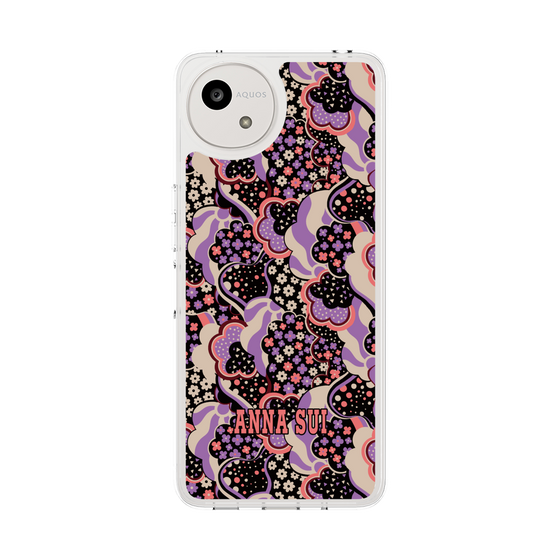 スリムプロテクションケース［ ANNA SUI - WAVY CLOUDS ］