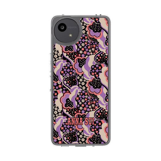 スリムプロテクションケース［ ANNA SUI - WAVY CLOUDS ］