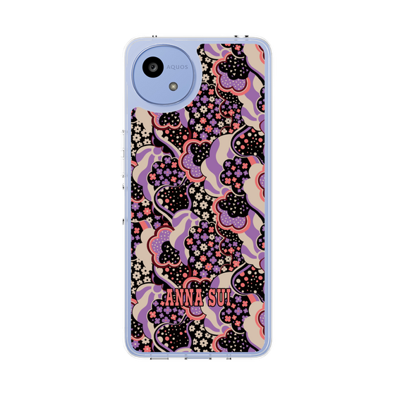 スリムプロテクションケース［ ANNA SUI - WAVY CLOUDS ］