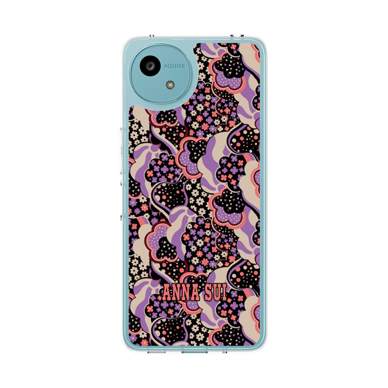 スリムプロテクションケース［ ANNA SUI - WAVY CLOUDS ］
