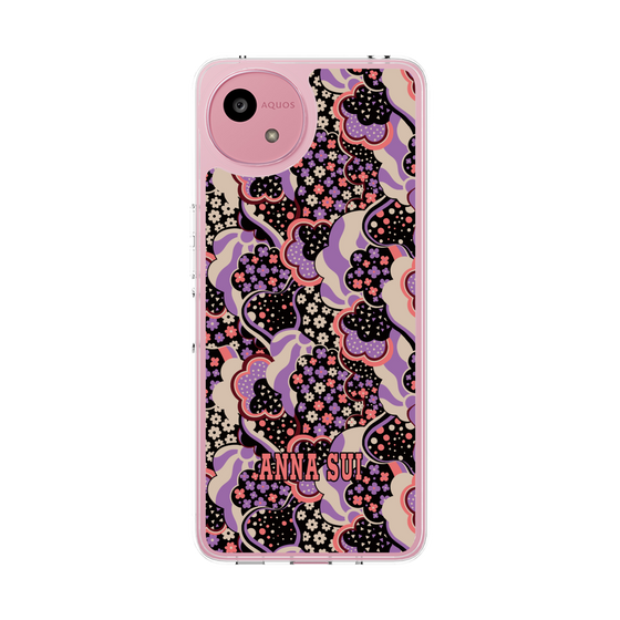 スリムプロテクションケース［ ANNA SUI - WAVY CLOUDS ］
