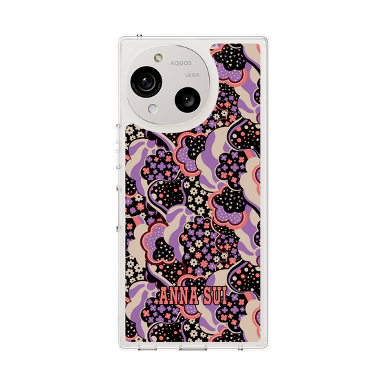 スリムプロテクションケース［ ANNA SUI - WAVY CLOUDS ］