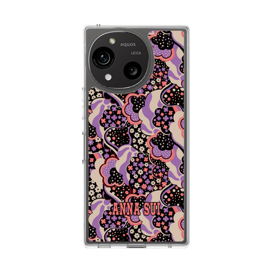 スリムプロテクションケース［ ANNA SUI - WAVY CLOUDS ］