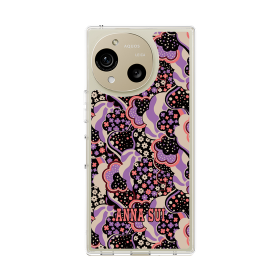 スリムプロテクションケース［ ANNA SUI - WAVY CLOUDS ］