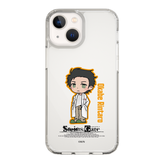 スリムプロテクションケース［ STEINS;GATE - ミニキャラ - 岡部 倫太郎 ］