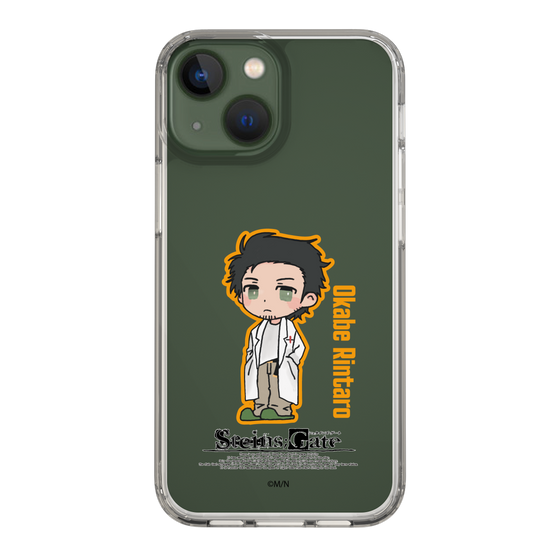 スリムプロテクションケース［ STEINS;GATE - ミニキャラ - 岡部 倫太郎 ］