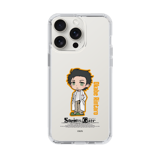 スリムプロテクションケース［ STEINS;GATE - ミニキャラ - 岡部 倫太郎 ］