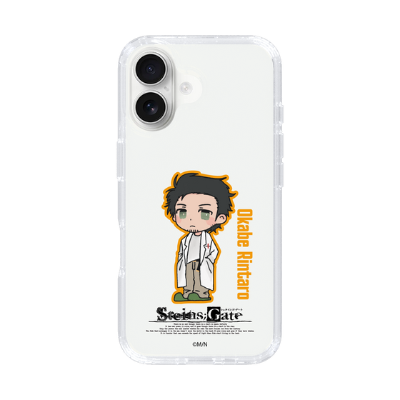 スリムプロテクションケース［ STEINS;GATE - ミニキャラ - 岡部 倫太郎 ］