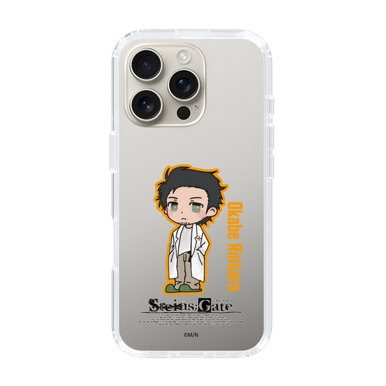スリムプロテクションケース［ STEINS;GATE - ミニキャラ - 岡部 倫太郎 ］