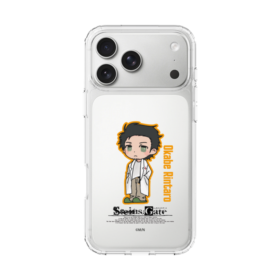 スリムプロテクションケース［ STEINS;GATE - ミニキャラ - 岡部 倫太郎 ］