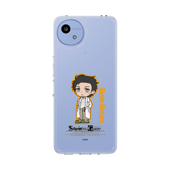 スリムプロテクションケース［ STEINS;GATE - ミニキャラ - 岡部 倫太郎 ］