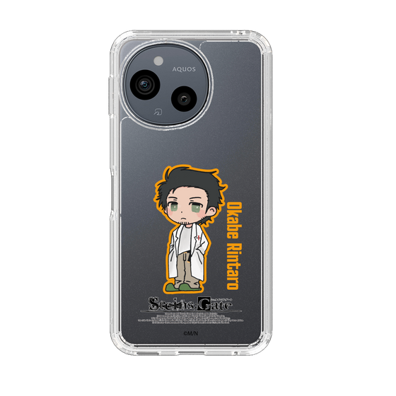 スリムプロテクションケース［ STEINS;GATE - ミニキャラ - 岡部 倫太郎 ］