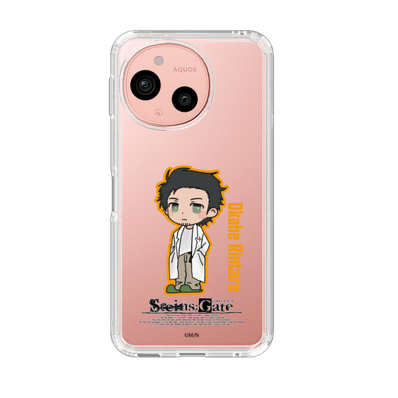 スリムプロテクションケース［ STEINS;GATE - ミニキャラ - 岡部 倫太郎 ］