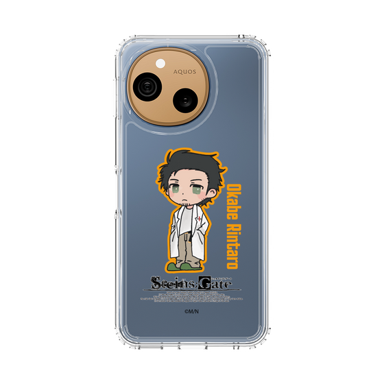 スリムプロテクションケース［ STEINS;GATE - ミニキャラ - 岡部 倫太郎 ］