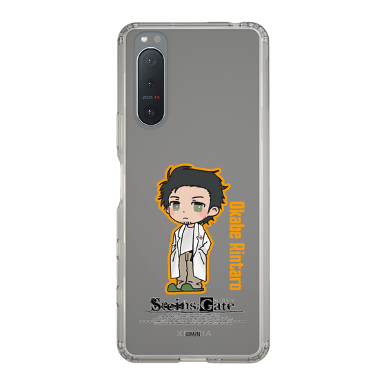スリムプロテクションケース［ STEINS;GATE - ミニキャラ - 岡部 倫太郎 ］