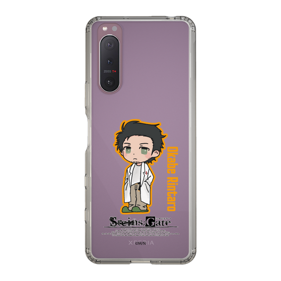 スリムプロテクションケース［ STEINS;GATE - ミニキャラ - 岡部 倫太郎 ］