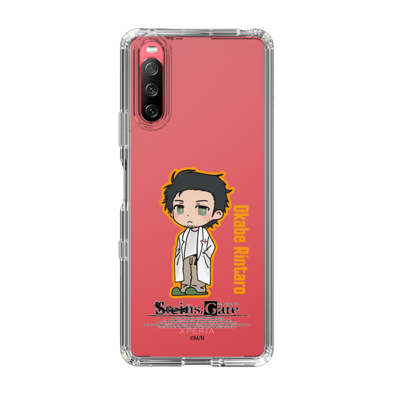 スリムプロテクションケース［ STEINS;GATE - ミニキャラ - 岡部 倫太郎 ］