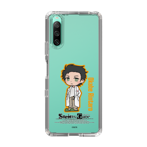 スリムプロテクションケース［ STEINS;GATE - ミニキャラ - 岡部 倫太郎 ］