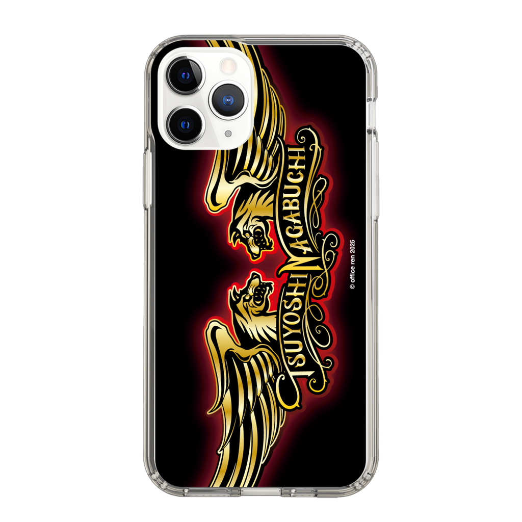 スリムプロテクションケース for Apple iPhone 11 Pro［ TSUYOSHI NAGABUCH - Wolf Logo Ver. ］